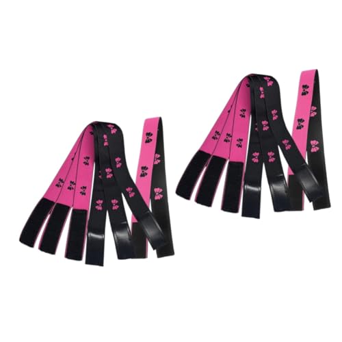 BESTYASH 8 Stk Perücke Gummiband Spitze Schmelzendes Perückenband Schmelzende Spitze Perücke Schmelzband Perückenbänder Haarkantenband Elastische Perückenstirnbänder Spitzenband Stoff von BESTYASH