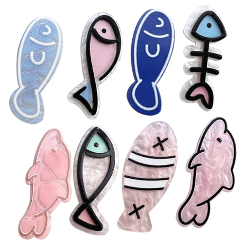 BESTYASH 8 Stück Mini Haarklammern Cartoon Haaraccessoires für Mädchen und Farbenfrohe und Niedliche Clips für Verschiedene Anlässe Langlebig und von BESTYASH