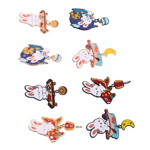 BESTYASH 8 Stück Teiliges Cartoon Anstecker aus Emaille Niedliche Tierische Anstecknadeln für Kleidung Rucksäcke und Pullover Leichte Tragbare Lapel Pins mit Verspieltem Design Geschenk für BESTYASH 8 Stück Teiliges Cartoon Anstecker aus Emaille Niedliche Tierische Anstecknadeln für Kleidung Rucksäcke und Pullover Leichte Tragbare Lapel Pins mit Verspieltem Design Geschenk für von BESTYASH