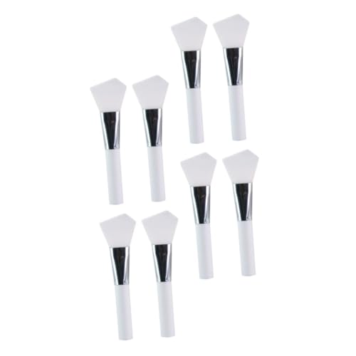 BESTYASH 8 Stück Teiliges Silikon Make up Pinsel Pinsel Wiederverwendbar Leicht zu Reinigen für Tägliche und Professionelle Gesichtsbehandlungen Damen von BESTYASH