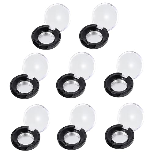 BESTYASH 8 Stück Teiliges von Augen Make Up Organizer Boxen Nachfüllbare Lidschatten Unterbehälter aus Hochwertigem Material für Foundation und Mehr von BESTYASH