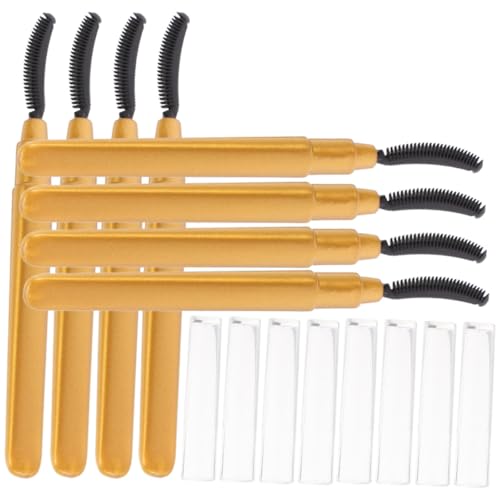 BESTYASH 8stücke Wimpernbürste Mit Wimpernbürstenstäben Für Wimpern Und Brauen Inklusive Augenbrauenstab Und Wimpernapplikatorbürste Zum Trennen Und Auftragen Von Mascara Leicht Und von BESTYASH