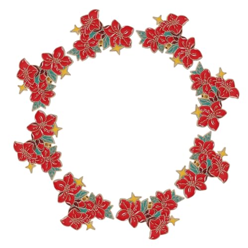 BESTYASH 8Stücke Blumenbroschen Set für Damen Legierungsanstecknadeln mit Bezauberndem Design Rucksack Accessoires im Blumenstil Handgefertigte Broschen für von BESTYASH