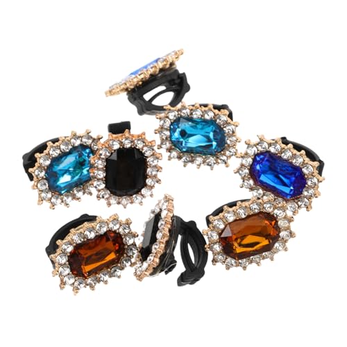 BESTYASH 8stücke Vintage Schuh Schnallen Bling Schuh Charms Dekorative Schnürsenkel Schnallen Für Frauen Diy Zubehör Für Hochzeit von BESTYASH