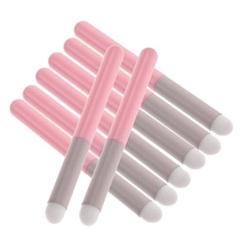 BESTYASH 8Stücke Teiliges Make Up Pinsel für Lippen Concealer und Lidschatten Professionelle Handliche Applikatoren für Gleichmäßige Anwendung und Effekte Hochwertige von BESTYASH