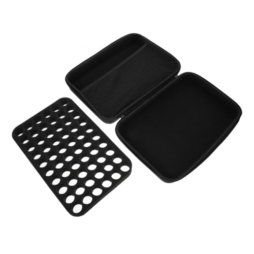 BESTYASH Ätherisches Öl Flaschentasche Aufbewahrungstasche Mit Reißverschluss Für Reiseetui Organizer Mit Flaschen Schutzbehälter Für Unterwegs von BESTYASH