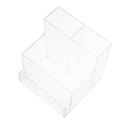 BESTYASH Acryl Make-up Organizer Halter Aufbewahrungsbox Für Kosmetikwerkzeuge Schreibtisch-organizer Einfaches Design Aufbewahrungskoffer Für Kleine Gegenstände von BESTYASH