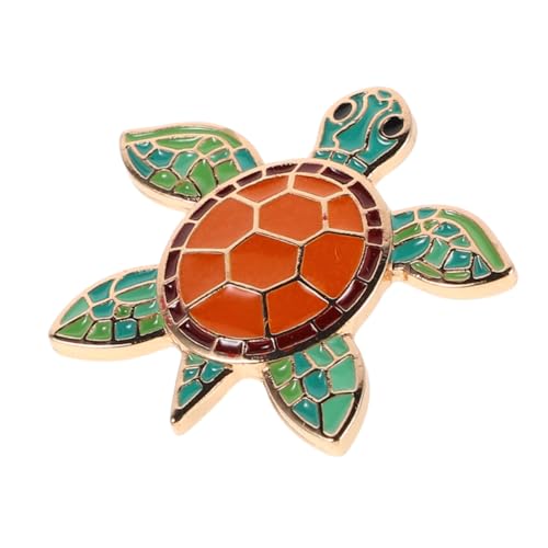 BESTYASH Alloy Schildkröte Brosche Cartoon Design Stabile Metall Anstecknadel für Kleidung und Taschen Detailreiche Verarbeitung Vielseitige Reversnadel Niedliche Tierbrosche für Alltag BESTYASH Alloy Schildkröte Brosche Cartoon Design Stabile Metall Anstecknadel für Kleidung und Taschen Detailreiche Verarbeitung Vielseitige Reversnadel Niedliche Tierbrosche für Alltag von BESTYASH