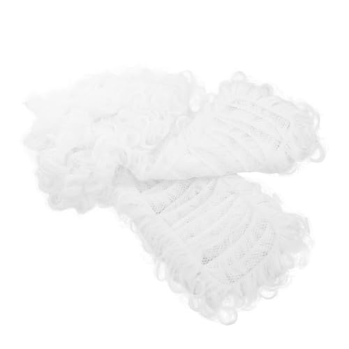 BESTYASH Gentleman Perücke Für Gericht Und Kostüm Weiße Richterperücke Für Theateraufführungen Und Cosplay Hochwertige Verkleidung Für Maskeraden Und Partys von BESTYASH