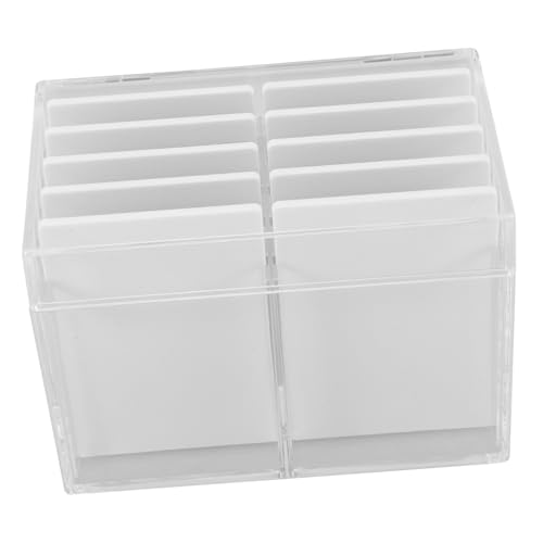 BESTYASH Acryl Wimpernschalen-organizer Tragbare Wimpernaufbewahrungsbox Transparentes Etui Zur Organisation Künstlicher Wimpern Für Reisen Und Täglichen Gebrauch Wimpernetui-halter von BESTYASH