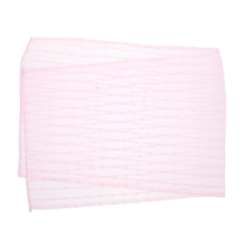 BESTYASH Körperpeelingtuch Aus Strapazierfähigem Nylon Weicher Badewaschlappen Für Dusche Und Bad Peeling-waschlappen Mit Jacquard-muster Für Rücken Und Körperreinigung Handtuch Rosa von BESTYASH