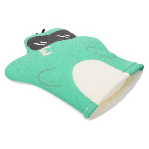 BESTYASH Badetuch Peeling Borste Zweck Zurück Fausthandschuh Körperwäscher zur Verwendung in der Dusche Hautreinigungshandschuhe Duschschuh rauer Badehandschuh Reise-Luffa-Mini Viskosefaser von BESTYASH