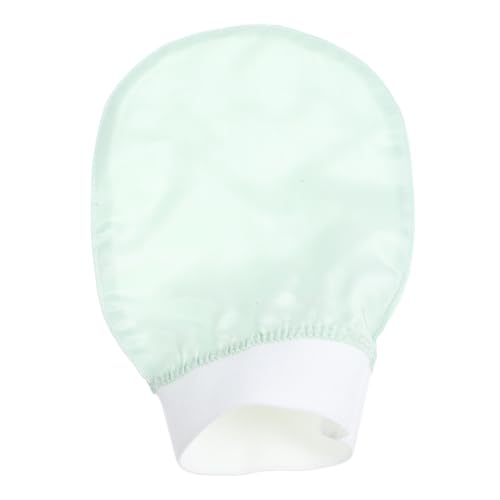 BESTYASH Badetuch Tiefes Peelinghandschuh Waschen Peeling-handschuh, Peeling Peeling-handschuhe Natürlich Körper Schrubben Tot Körperwäscher Rosa Light Green Die Seide von BESTYASH
