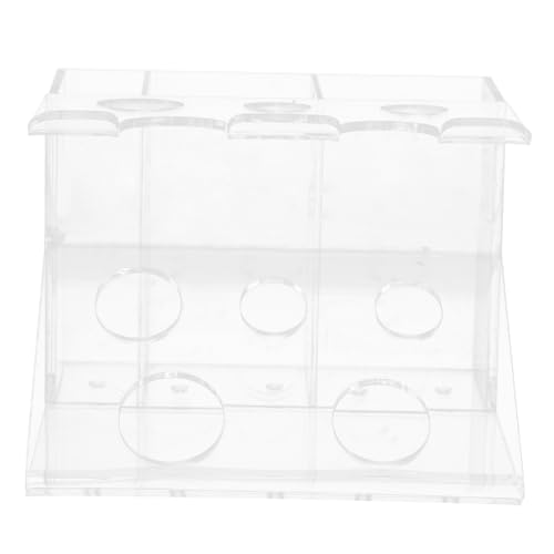 BESTYASH Badezimmer-organizer Aus Acryl Transparenter Schreibtisch-organizer Mit Mehreren Fächern Make-up-aufbewahrungsregal Für Bad Oder Waschtisch Platzsparend Und Modern von BESTYASH