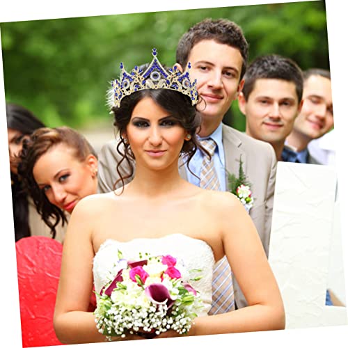 BESTYASH Barock Brautkrone Stirnband mit Strasssteinen Eleganter Hochzeitskopfschmuck für Damen Robustes Design Geeignet für Hochzeit Verlobung Ball und Festliche Anlässe von BESTYASH
