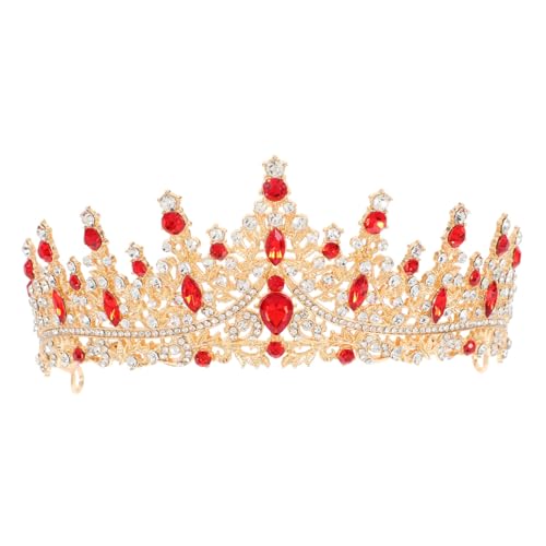 BESTYASH Barocke Prinzessinnenkrone Tiara Brautkristall Tiara Hochzeit Strass Tiara Geburtstag Kristall Tiara Abschlussball Tiara Stirnband von BESTYASH