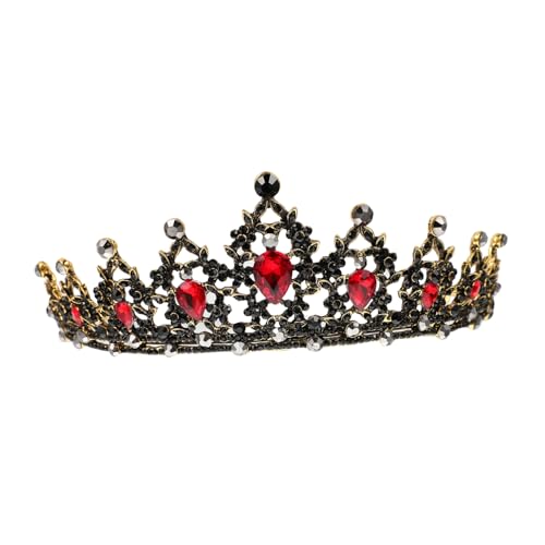 BESTYASH Barocke Rhinestone Krone für Damen Haaraccessoire Stilvolle Tiara für Bräute Perfektes Haarschmuck Element für Unvergessliche bei Hochzeit von BESTYASH