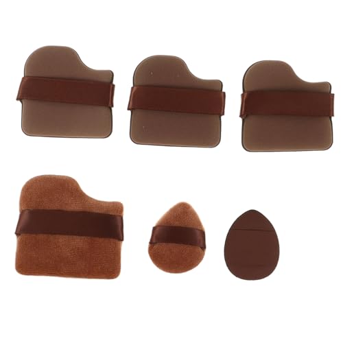 BESTYASH Beflockungs Puff Schwamm Puderquaste Make Up Pads Für Gepressten Puder Maniküre Puderquaste Highlighter Kissen Foundation Puff Make Up Latexfrei von BESTYASH