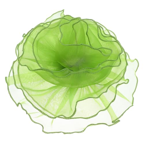 BESTYASH Extra Große Organza Blumenbrosche Grün Blumeneffekt Für Hochzeiten Partys Modisches Accessoire Für Damen Leicht Und Tragbar Für Alltag BESTYASH Extra Große Organza Blumenbrosche Grün Blumeneffekt Für Hochzeiten Partys Modisches Accessoire Für Damen Leicht Und Tragbar Für Alltag von BESTYASH
