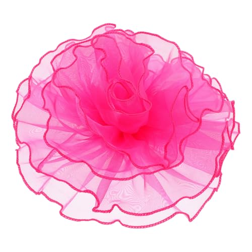 BESTYASH Oversized Organza Blumen Brosche Für Frauen Extravaganter Anstecker Rosy Für Hochzeiten Tanzpartys Und Alltag Leicht Und Tragbar Modisches Accessoire Für BESTYASH Oversized Organza Blumen Brosche Für Frauen Extravaganter Anstecker Rosy Für Hochzeiten Tanzpartys Und Alltag Leicht Und Tragbar Modisches Accessoire Für von BESTYASH