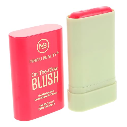 BESTYASH Blush Stick Für Wangen Und Lippen Farben Natürliche Matte Textur Vielseitiges Make-up-tool Für Und Mädchen Sanfte Formel Für von BESTYASH