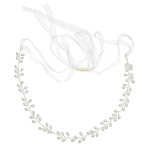 BESTYASH Braut Perlen Taillengürtel Accessoire Eleganter Brautgürtel Mit Perlen Und Satinband Für Hochzeiten Brautjungfern Und Formelle Anlässe BESTYASH Braut Perlen Taillengürtel Accessoire Eleganter Brautgürtel Mit Perlen Und Satinband Für Hochzeiten Brautjungfern Und Formelle Anlässe von BESTYASH