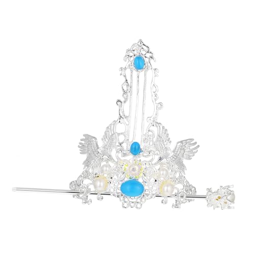 BESTYASH Chinesische Haarkrone Haarstab Haaraccessoire Retro Design für Mädchen mit Elegantem Stil von BESTYASH