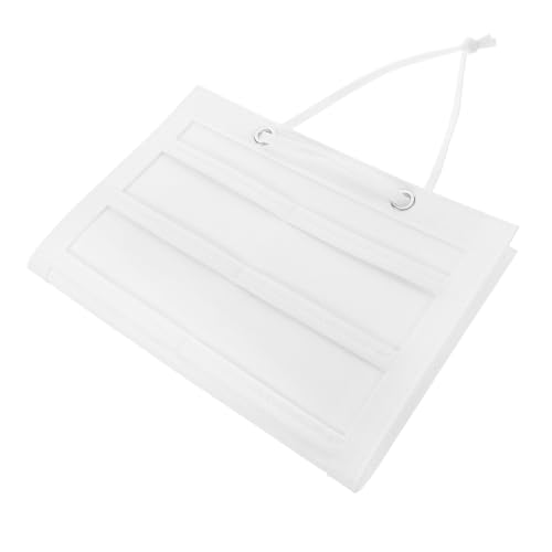 BESTYASH Claw Clip Organizer Filz Hängender Haarclip Halter Für Mädchen Und Frauen Praktischer Aufbewahrung Für Haarschmuck Und Klammern Weiß von BESTYASH