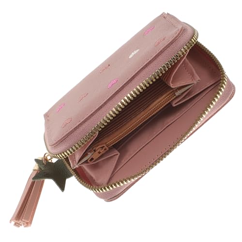 BESTYASH Kartenportemonnaie Für Frauen Cartoon Kartenpaket Mit Kartenschutzhülle Kartenetui Als Geldbörse Leicht Und Langlebig Für Kosmetika Und Reiseaccessoires von BESTYASH