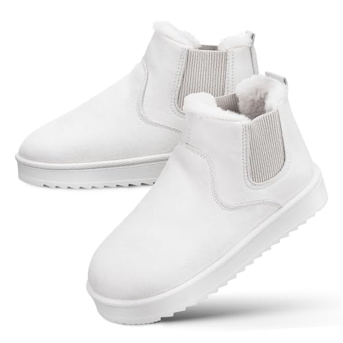 BESTYASH Schneeboots Damen Warme Kurze Stiefel Schneestiefel Damen Stiefeletten Winterstiefel Schneeboots Für Schneestiefel Für von BESTYASH