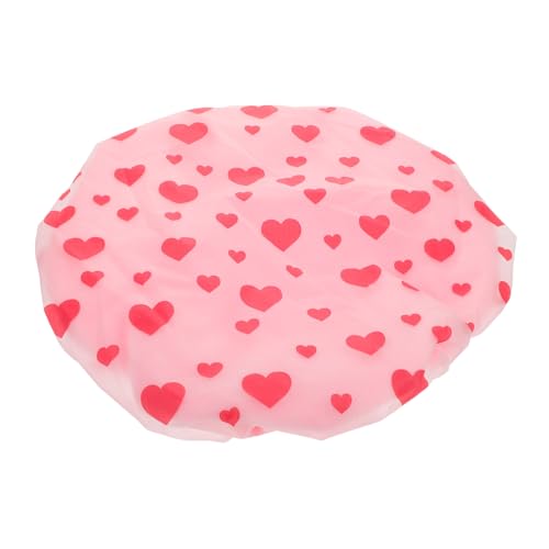 BESTYASH Duschhaube Trockene Haarkappe Shampoo-kappen Trockenhaube Für Haare Fön Kappe Badezimmerkappe Mütze Für Frauen Haarkappe Für Die Dusche Haartrockenhaube Rosa Eva von BESTYASH