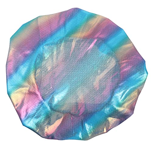 BESTYASH Duschhaube für Damen Elastische Badekappe Wiederverwendbare Haarhaube für Schlaf zum Schutz von Frisuren Leicht und Tragbar Bad und Nachtgebrauch von BESTYASH