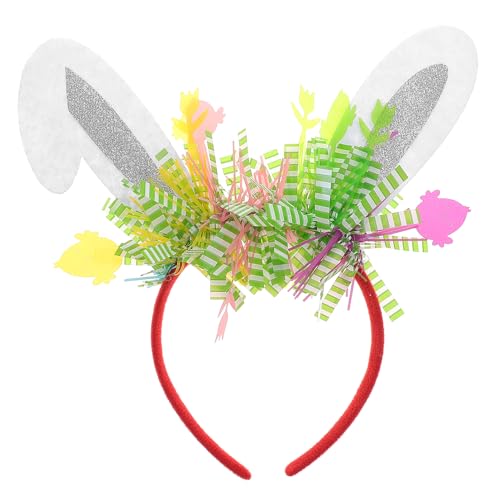 BESTYASH Easter Bunny Ears Haarreif Für Erwachsene Und Niedliches Karotten- Kostümzubehör Für Ostern Und Karneval Bequeme Und Langlebige Hasenohren Für Festliche Anlässe von BESTYASH