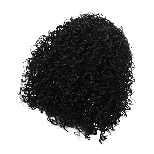 BESTYASH Perücken Stirnband Schwarz Für Damen Haarperücken Aus Echthaar Party-perücken Mit Bequemer Sitz Und Natürlichem Aussehen von BESTYASH