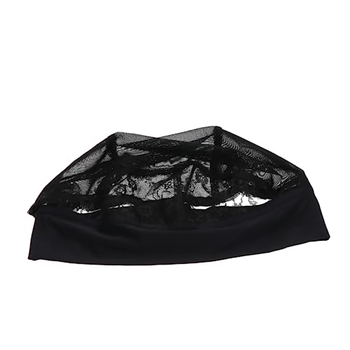 BESTYASH Elastische Atmungsaktive Mesh haarnetz Perückenkappe mit Spitzenrand Verstellbare Einheitsgröße für Damen Langlebig und Komfortabel Ganztägig Tragbar von BESTYASH