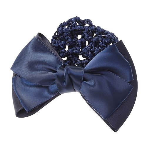 BESTYASH Schleifenkopfschmuck Haarnetz Elastisches Haarnetz Dutt-haarnetz Snoodnetz Schleifenhaarnetz Für Damen Passt Zu Kleidern Und Anzügen Für Büro Party Oder Date Angenehm Zu Tragen von BESTYASH