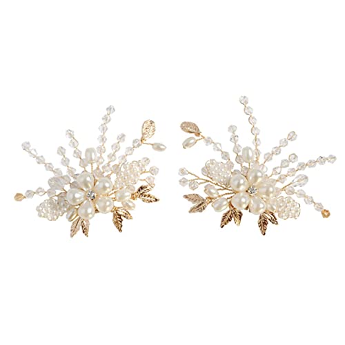BESTYASH Elegante Schuhclips Mit Kristallen 2 Stück Luxuriöse Modedekorationen Für Frauen Hochzeitsschuhe Clipschnallen Schuhanhänger von BESTYASH