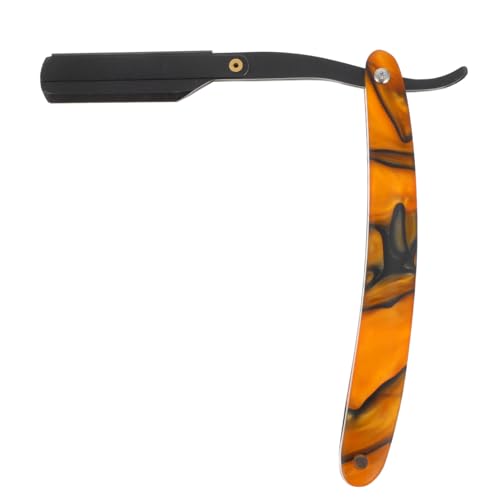 BESTYASH Eleganter Metallrasierer für Herren Klappbarer Rasierhobel Klinge für Friseursalons und Unterwegs Sicher und Einfach zu Bedienen Bart Koteletten von BESTYASH
