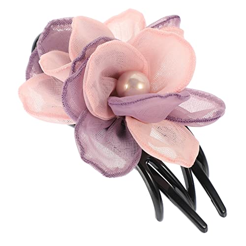 BESTYASH Entenschnabel-Clip elegant Rechnung Haarspangen Bußgeld Blume für haarschmuck Haarstyling-Clips Schwalbenschwanzklemme Ente Haarspange Haarklammer Juan-Garn von BESTYASH
