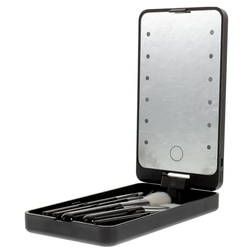 BESTYASH Eyelash Organizer mit LED Spiegel und Aufbewahrungsbox Praktischer Kosmetikhalter für Wimpern Stufiges Design für Unterwegs Schützt Wimpern vor Beschädigungen Perfektes von BESTYASH