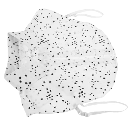 BESTYASH Eleganter Abnehmbarer Blusenkragen Für Damen Mit Sternenprint Vielseitiger Fake Kragen Für Blusen Und Pullover Weiches Spitzes Design Für Stilvolle Outfits von BESTYASH