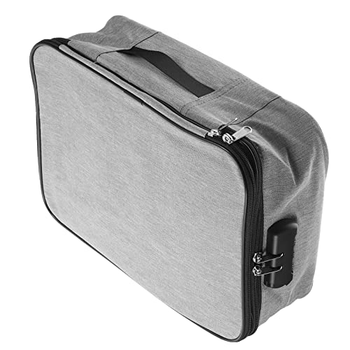 BESTYASH wasserdichte Dokumententasche Mit Schloss Für Haushalt Organizer Box Für Banknoten Briefe Quittungen Rechnungen Feuerfeste Aufbewahrungsbox Für Akten Zertifikate von BESTYASH