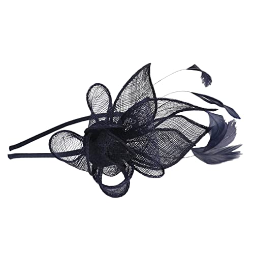 BESTYASH Fascinator-stirnband Für Damen Teeparty-hut Haaraccessoire Für Hochzeit Abendparty Halloween Weihnachten Vintage-style Kompatibel Mit Kurzem Und Langem Haar von BESTYASH