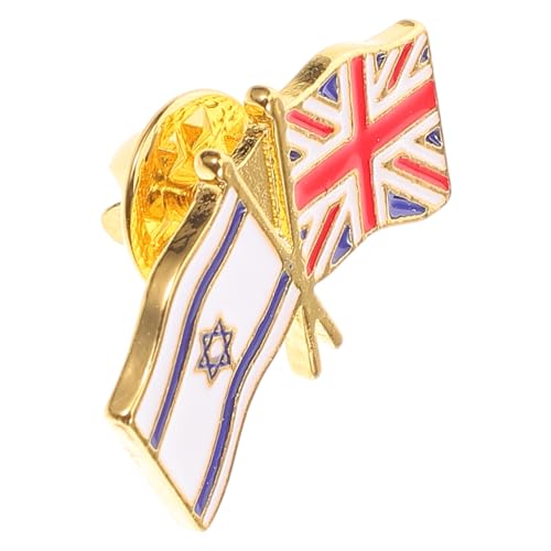 BESTYASH Israelische Flagge Nadel Aus Zinklegierung Flaggenbrosche Anstecknadel Mit Drei Flaggendesigns Für Kleidung Rucksäcke Hemden von BESTYASH