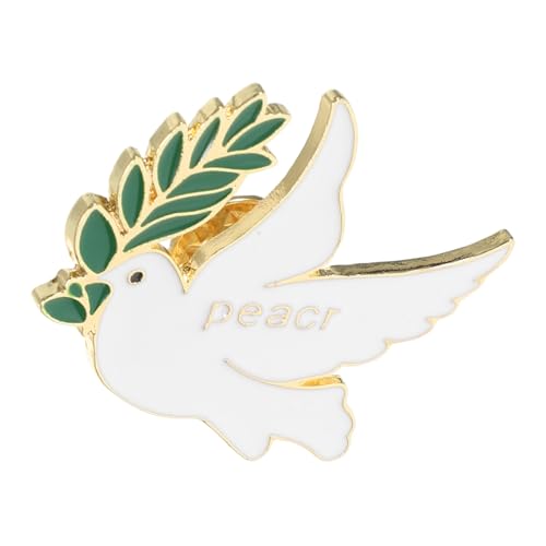 BESTYASH Friedliche Taube Brosche für Damen und Herren Anstecknadel für Kleidung und Schals Strapazierfähig und Gestaltet Perfektes Accessoire für Besondere Anlässe BESTYASH Friedliche Taube Brosche für Damen und Herren Anstecknadel für Kleidung und Schals Strapazierfähig und Gestaltet Perfektes Accessoire für Besondere Anlässe von BESTYASH