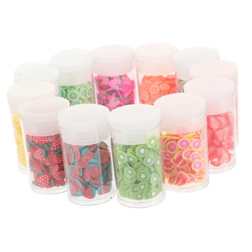 BESTYASH Frucht-nagelkunstscheiben Aus Polymer Boxen Für Nageldekorationen Lipgloss-anhänger Und Bastelprojekte Für Frauen Und Mädchen von BESTYASH