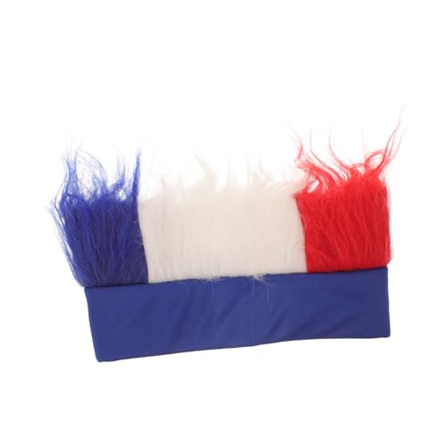 BESTYASH Fussball-fan-wig Und Lustige Kopfbedeckung Für Sportevents Cosplay Und Partys Hochwertige Pflegeleichte Kunsthaar-perücke Für Unvergessliche Momente von BESTYASH