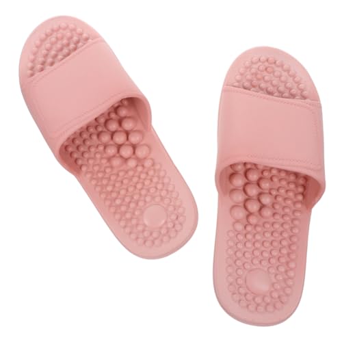 BESTYASH Fußmassage Hausschuhe Damen Fußpflege Sandalen Rutschfest Fußreflexzonenmassage Massage Slipper für Zuhause und Innenbereich Leicht Komfortabel Gesundheitsfördernd von BESTYASH