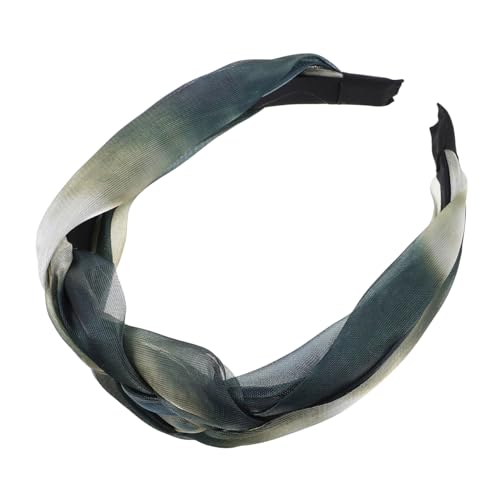 BESTYASH Elastic Headband Für Afro-haar Handgewebtes Geflochtenes Haarband Für Frauen Elegantes Accessoire Für Make-up Und Besondere Anlässe Farbverlauf Traumhaftem Ozeangrün BESTYASH Elastic Headband Für Afro-haar Handgewebtes Geflochtenes Haarband Für Frauen Elegantes Accessoire Für Make-up Und Besondere Anlässe Farbverlauf Traumhaftem Ozeangrün von BESTYASH