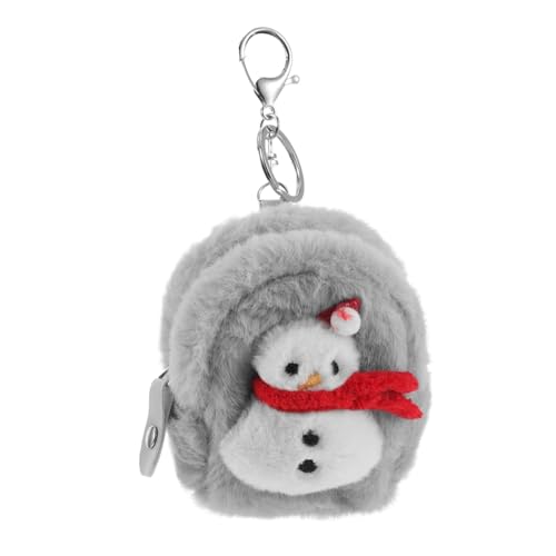 BESTYASH Mini Kawaii Plüsch Schlüsselanhänger Geldbörse Für Frauen Niedlicher Schneemann Ohrenstöpsel Aufbewahrungsbeutel Kleine Münztasche Für Alltag Und Reisen BESTYASH Mini Kawaii Plüsch Schlüsselanhänger Geldbörse Für Frauen Niedlicher Schneemann Ohrenstöpsel Aufbewahrungsbeutel Kleine Münztasche Für Alltag Und Reisen von BESTYASH